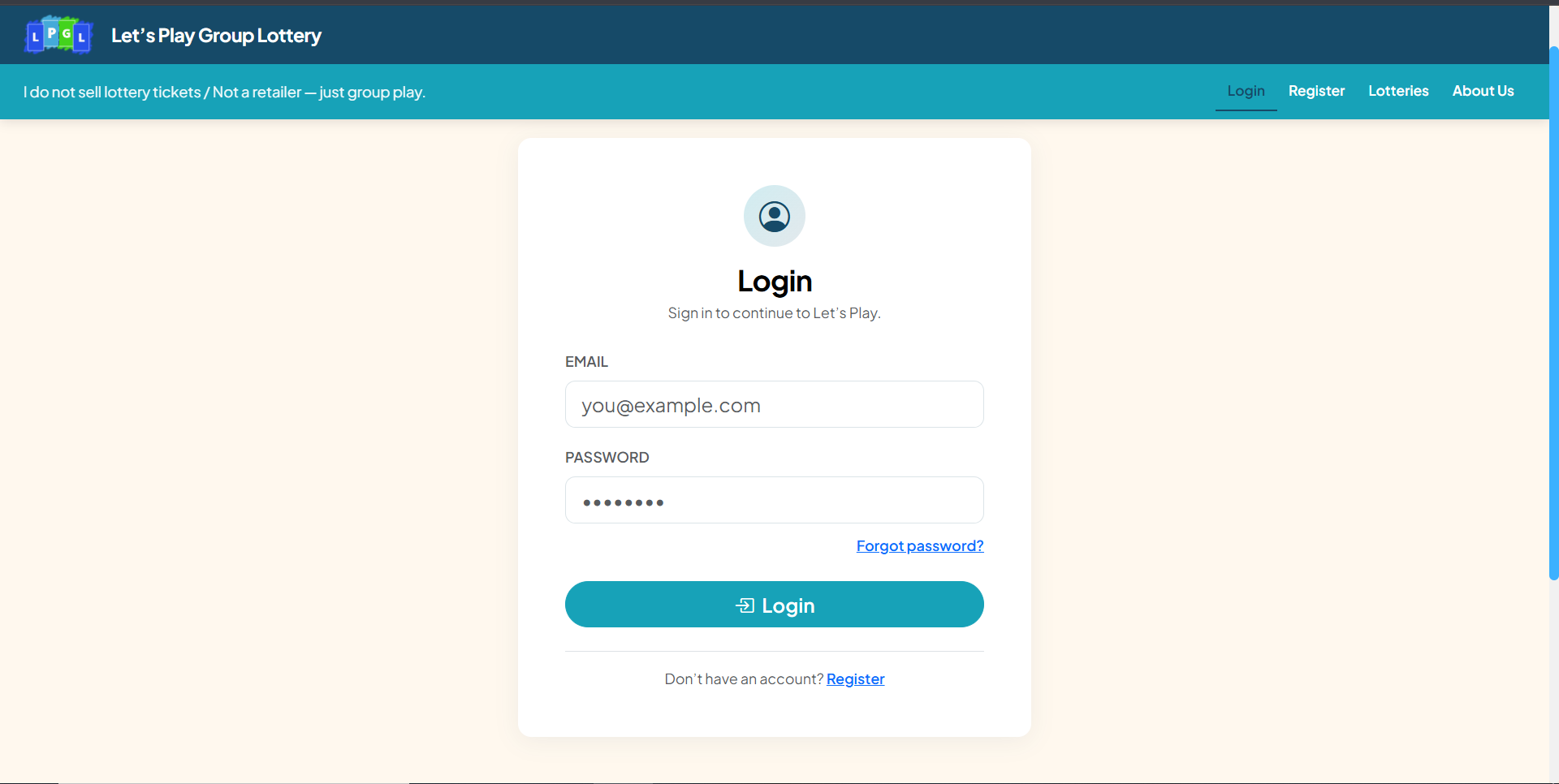 Step 1: Create your account